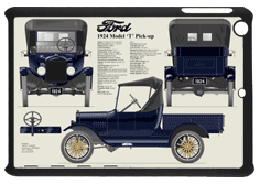 Ford Model T Pick-up 1921-25 Small Tablet Covers